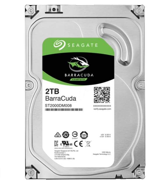 ikinci el Seagate BarraCuda 2TB 7200RPM 256MB Sabit Disk