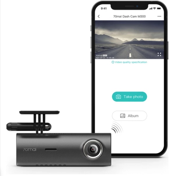 Ikinci El Ucuz Arac Ici Kamera M300 140° Genis Aci Lens 3