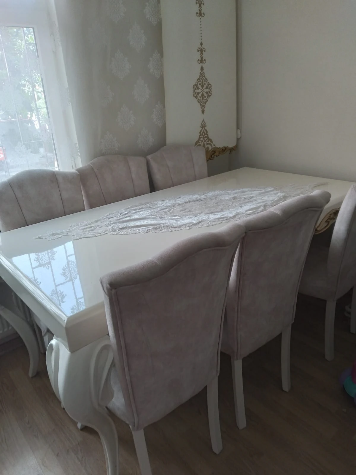 ikinci el 6 kisilik yemek masasi 1