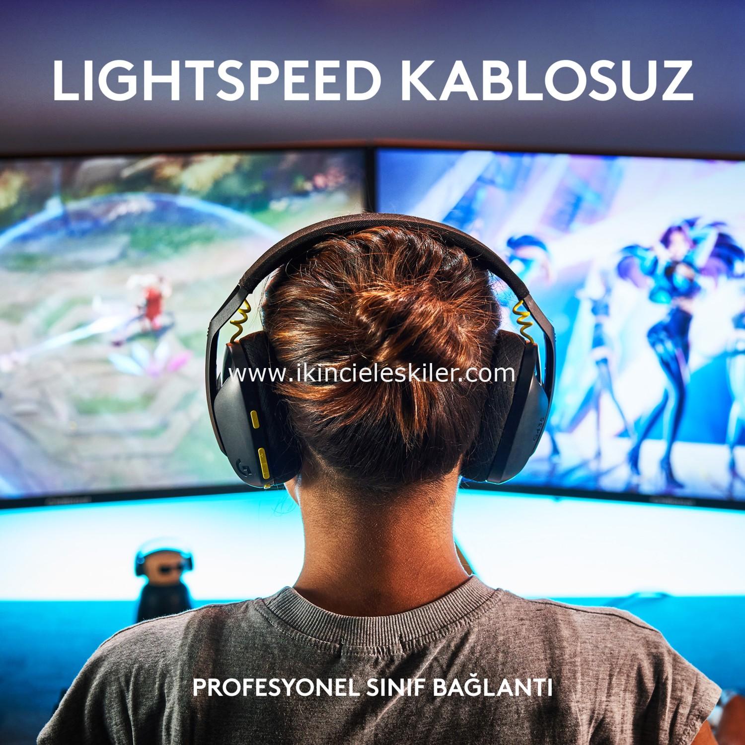 Temiz 2.El Logitech LIGHTSPEED Kablosuz Oyuncu Kulakligi 2