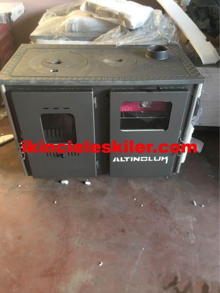 Kaliteli kuzine sobası pik ayaklı komple döküm