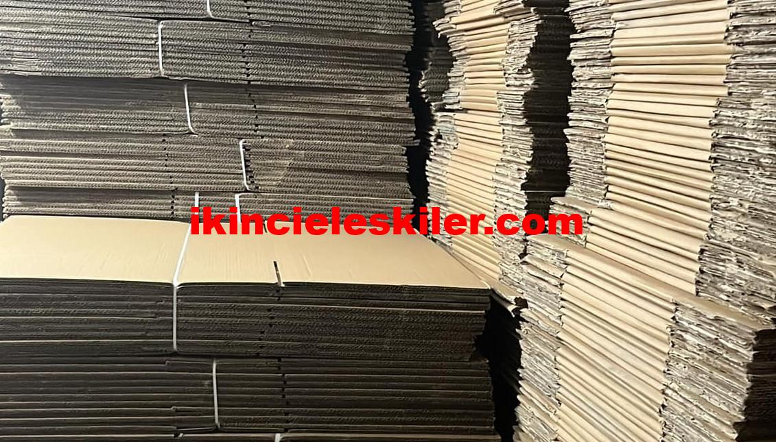 Sıfır spot ikinci el karton koli