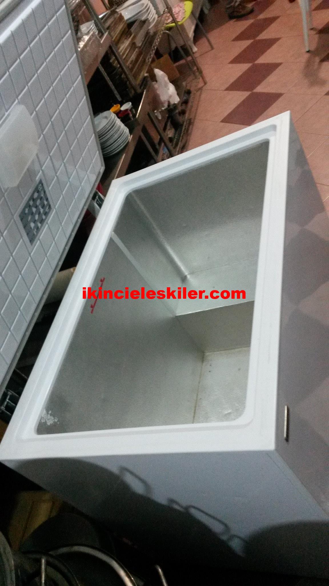 üstten kapaklı derin dondurucu ikinci el