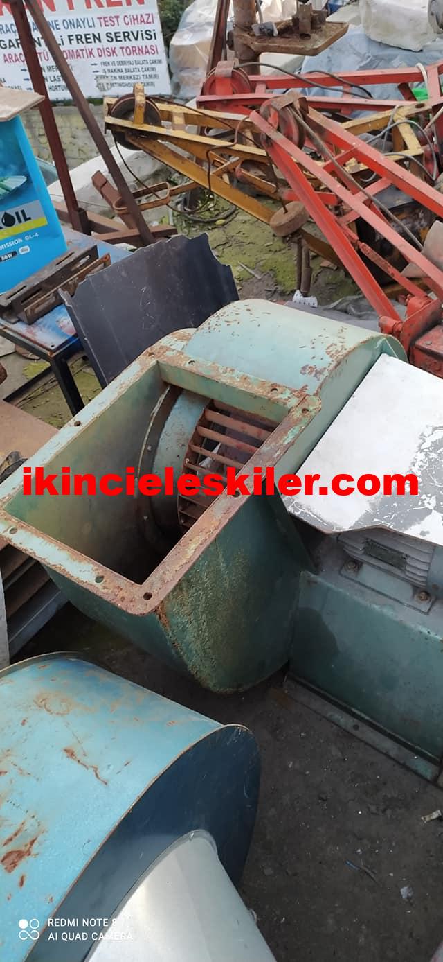 2.el çıkma havalandırma fanı (duman tahliye fanı, hücreli fan)