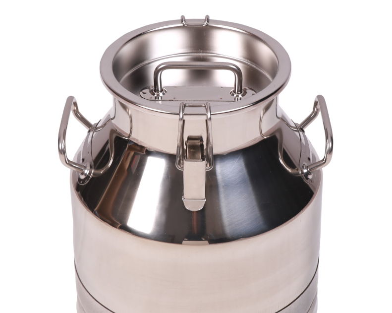 UYGUN FİYATA 2.EL 20 LT SÜT GÜĞÜMÜ ÇELİK KAPAKLI KLİPSLİ